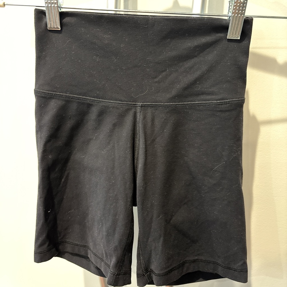 TNA Jet Black Women's Bike Shorts